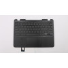 Клавиатура Ноутбука, Включая Touchpad и Топкейс 5CB0N00697 1KAFZZV003S N23 Chromebook (Lenovo) - Type 80YS , Иврит, Английский цвет:чёрный - оригинал