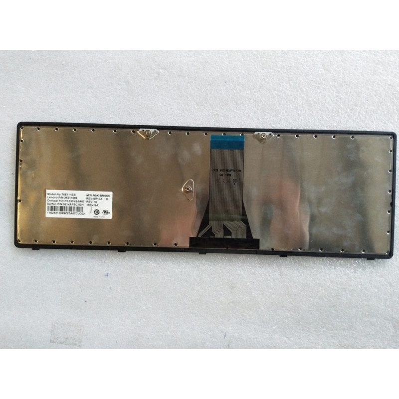 מקלדת למחשב נייד DFT6E1HEB102BlkKeyBlkFKBD 25211099 Lenovo צבע:שחור מקורי - חדש