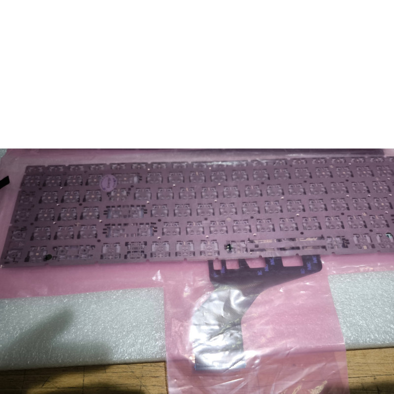 New HP Laptop 15 DW3000NJ Laptop Keyboard US Hebrew English colore:silver A copy of an original