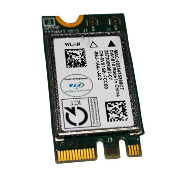 Used Dell Inspiron 3501 3505 5570 3493 WiFi Wireless Module Card QCNFA435 0V91GK 0V91GK QCNF0435 Dell Inspiron 5570 Wireless Network Card original