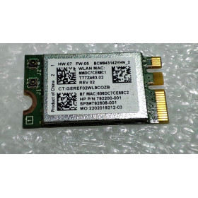 כרטיס רשת אלחוטי + Bluetooth BCM943142Y 792200-001 2.4 GHz - משומש.. כרטיס רשת אלחוטי + Bluetooth BCM943142Y 792200-001 2.4 GHz - משומש..