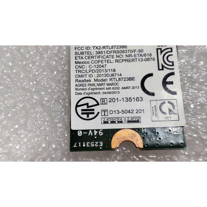 Used 04X6025 RTL8723BE Realtek Wireless Network Card 2.4 GHz