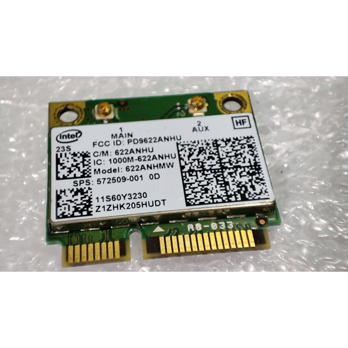 Used 622ANHMW 539522 001 HP ELITEBOOK 2540P Wireless Network Card 2.4 GHz