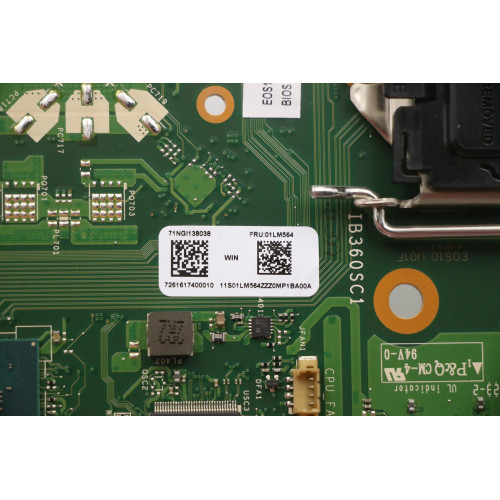 לוח אם למחשב All In One B360 UMA 01LM564 ib360sc1 Lenovo V530-24ICB All-in-One לוח אם למחשב All In One B360 UMA 01LM564 ib360sc1 Lenovo V530-24ICB All-in-One