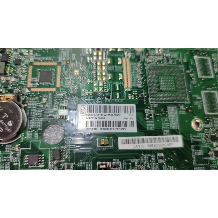 New 5B20J32721 C50 30 All in One (Lenovo) Type 10194 One All In One PC Motherboard Intel Core i3 5010U Processor 3M Cache 2.10 GHz original