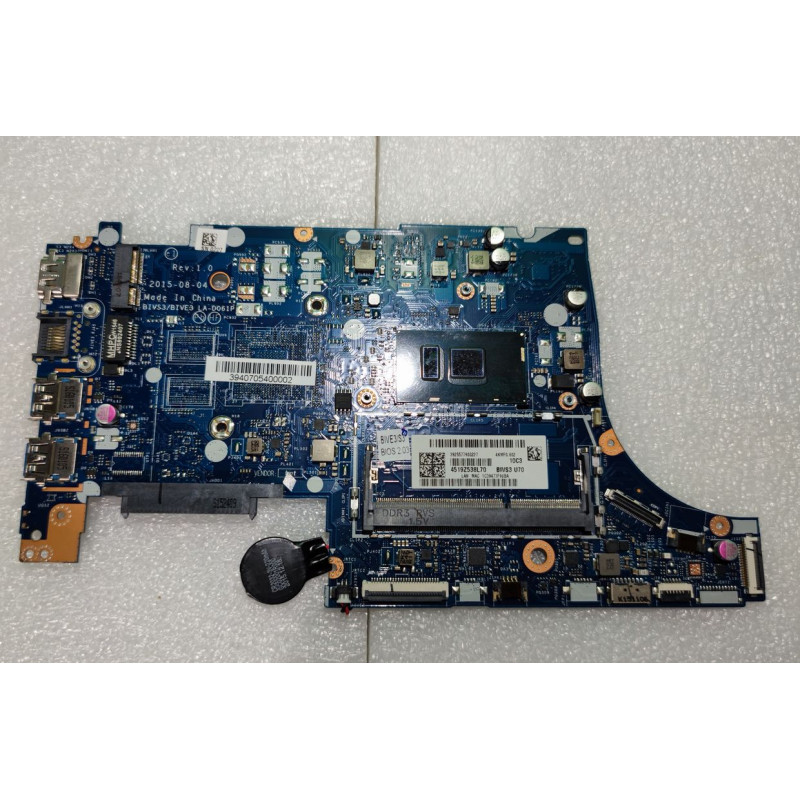 Материнская Плата для Ноутбука 5B20K50534 LA-D061P Lenovo Intel Core i3-6100U Processor 3M Cache, 2.30 GHz - оригинал