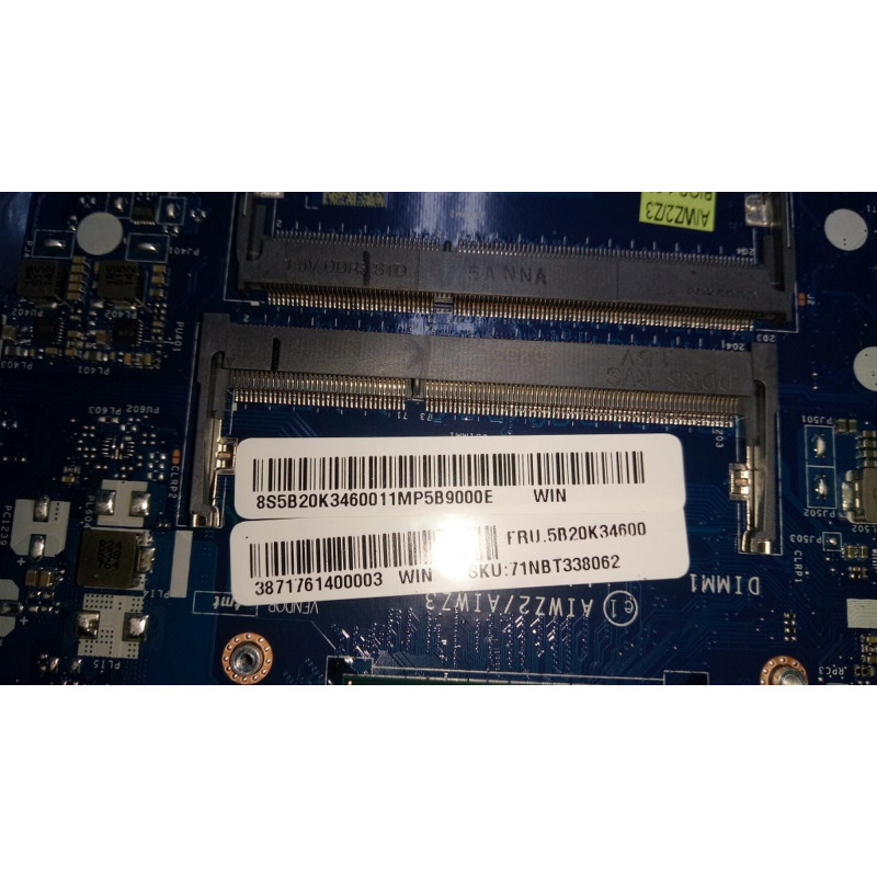 Материнская Плата для Ноутбука MB C 80NT I5-6200WIN UMA BL N3D 5B20K34600 Lenovo Intel Core i5-6200U Processor 3M Cache, 2.80ghz - оригинал