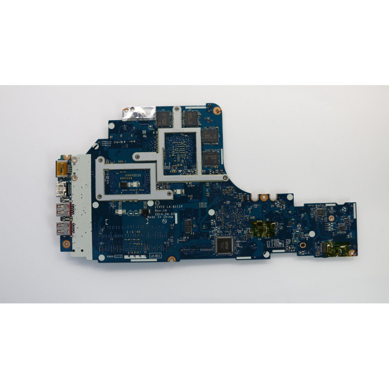 לוח אם למחשב נייד Y70-70 w I7-4710HQ CPU GTX860M 4GB GPU 5b20g59763 Lenovo Y70-70 Touch - Type 80DU Intel Core i7-4710HQ Processor 6M Cache, up to 3.50 GHz מקורי