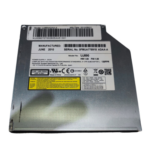 כונן אופטי UJ890ADAA-A UJ890 Acer מקורי - משומש..