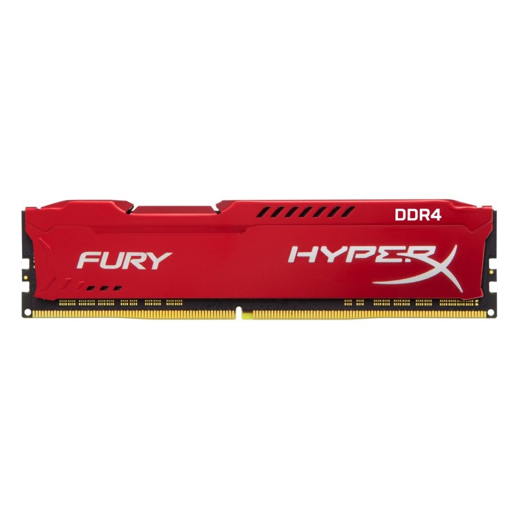Used HX432C18FR2K2/16 3200MHz HyperX FURY Red CL18 8GB HX432C18FR2K2/16 ETC Laptop Spare Part original