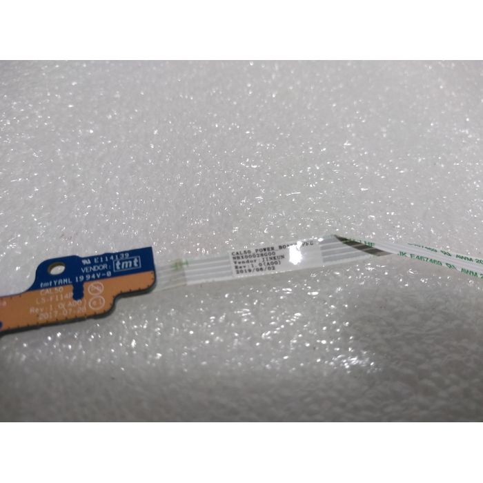 Used NBX00028G00 LS F114P REV:1.0(A00) Dell Inspiron 3593 IO board including power button cable