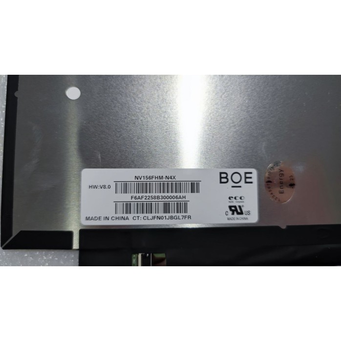 New NV156FHM N4X BOE Laptop Screen 30 PIN Matte 15.6" FHD width: Nano 350mm eDP IPS No Brackets