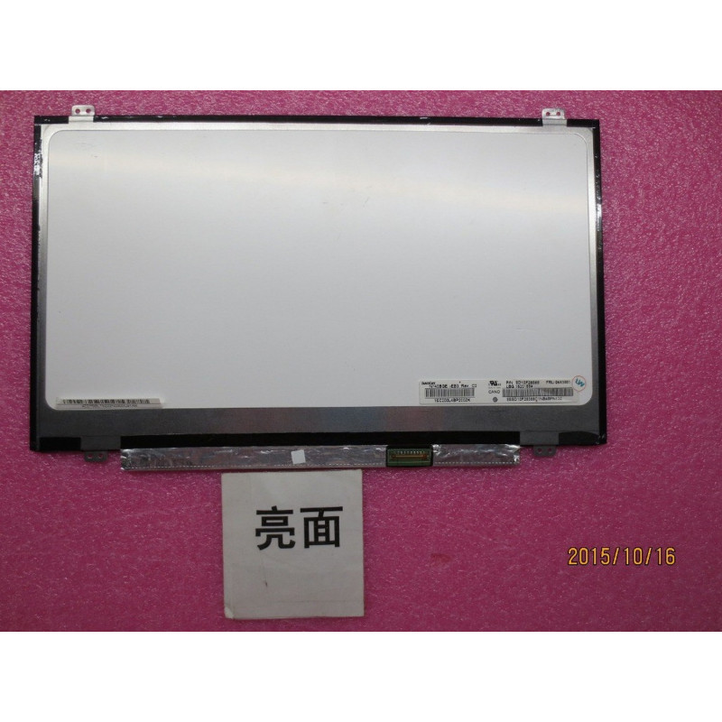 New DISPLAY 14" HD slim Glare INX 04x5881 n140bge eb3 InnoLux Laptop Screen 30 PIN Matte 14.0" HD width: 320mm hight: 199mm Top And bottom Brackets Two Holes original