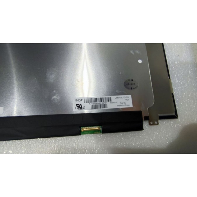 New LM140LF3L03 TOP AND BOTTOM BRACKETS TWO HOLES BOE Laptop Screen 30 PIN Matte 14.0" FHD width: Nano 315mm eDP IPS Top And bottom Brackets Two Holes