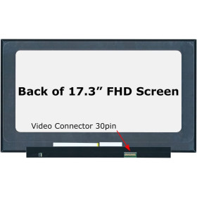 NV173FHM-N49 V8.0 30 PIN Matte 17.3" FHD IPS ללא אוזניים העתק של מקור - חדש.. NV173FHM-N49 V8.0 30 PIN Matte 17.3" FHD IPS ללא אוזניים העתק של מקור - חדש..