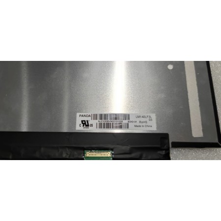 New LM140LF3L03 NO BRACKETS PANDA Laptop Screen 30 PIN Matte 14.0" FHD width: Nano 315mm IPS No Brackets