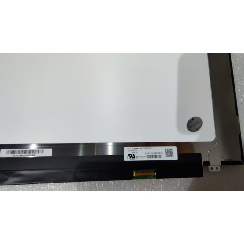 New LM140LF2L HW05 TOP AND BOTTOM BRACKETS TWO HOLES PANDA Laptop Screen 30 PIN Matte 14.0" FHD width: Nano 315mm eDP IPS Top And bottom Brackets Two Holes