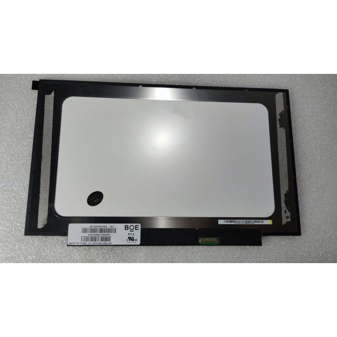 New NT140WHM N44 V8.0 BOE Laptop Screen 30 PIN Matte 14.0" HD width: Nano 315mm invertor: 220mm hight: 198mm eDP No Brackets
