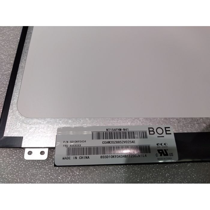 מסך למחשב נייד NT156FHM-N61 V8.0 30 PIN 15.6" FHD width: 359mm IPS אוזניים למעלה ולמטה, שני חורים - חדש