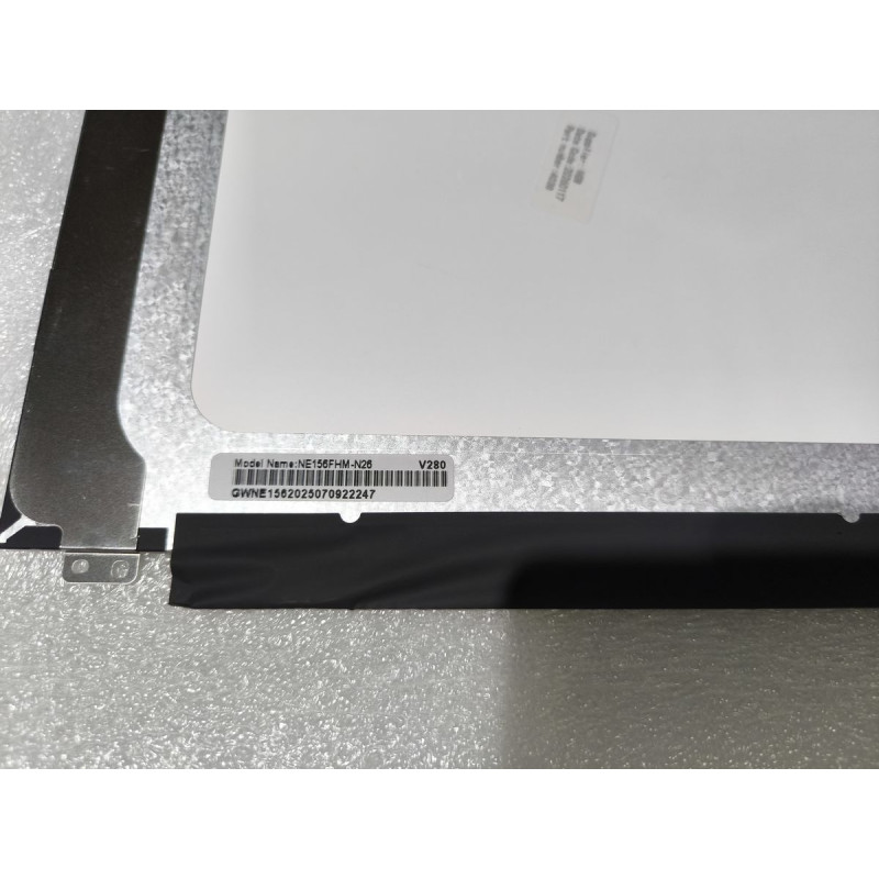 מסך למחשב נייד NE156FHM-N26 + BRACKETS 30 PIN Matte 15.6" HD width: 359mm אוזניים למעלה ולמטה, שני חורים - חדש