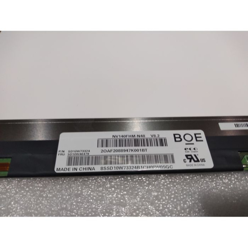 New NV140FHM N48 V8.2 BOE Laptop Screen 30 PIN Matte 14.0" FHD width: Nano 315mm IPS No Brackets