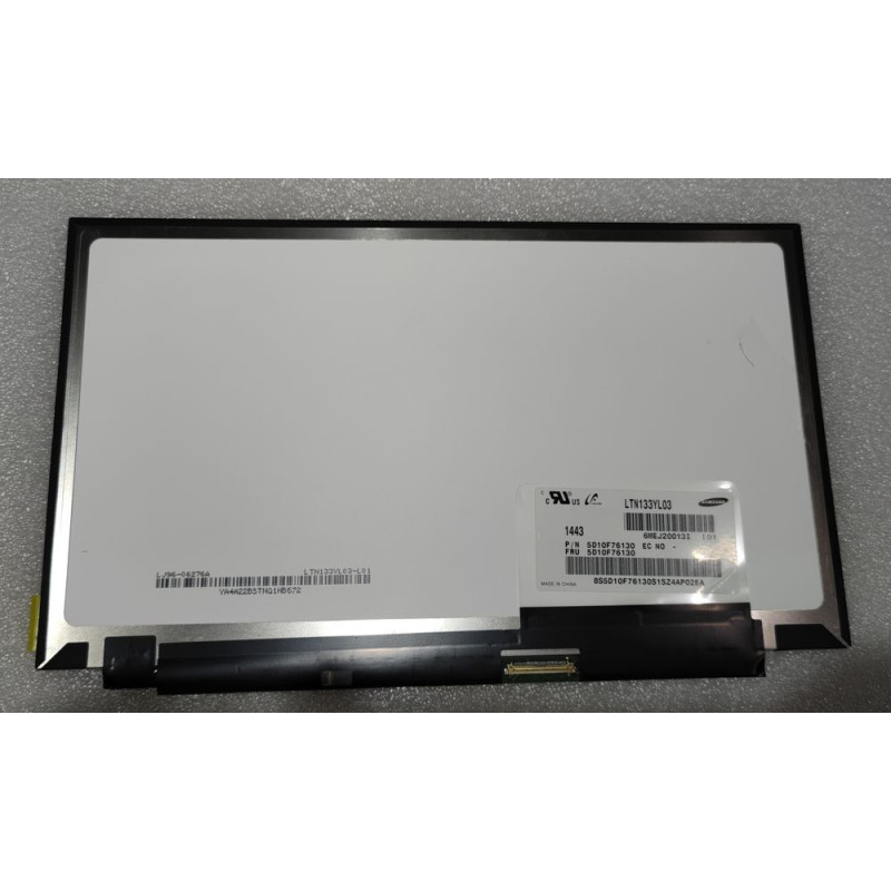 New with scratch on back ltn133yl03 5D10F76130 Lenovo Screen and touch screen colore:black original