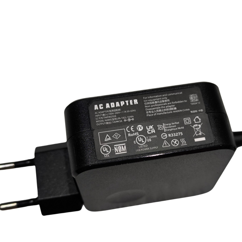 New for Samsung LCD Monitor BX2235 S22A100N S19A100N S22A200B S22A300B S23A300B TA45W2024 PA T42L 55NN Samsung LCD Wall Power Adapter colore:black A copy of an original