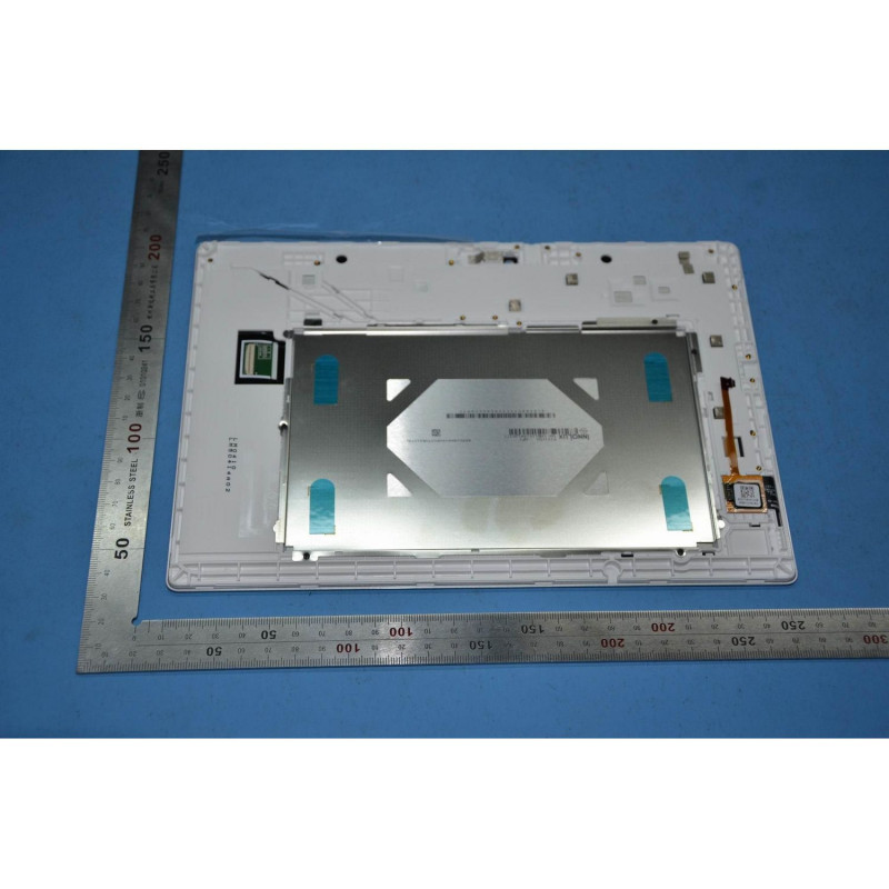 New 5D68C02040 Lenovo TAB 2 A10 70F LCD Screen And Touch Screen For Tablet With Frame 10.1" colore:white original