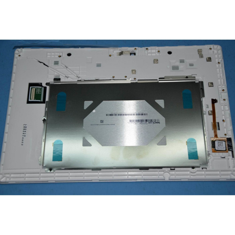New 5D68C02040 Lenovo TAB 2 A10 70F LCD Screen And Touch Screen For Tablet With Frame 10.1" colore:white original