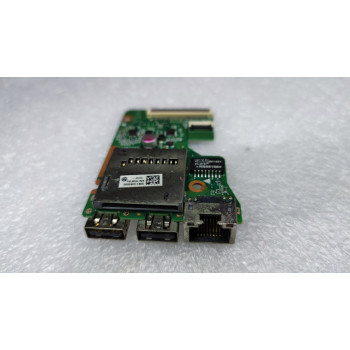 Плата IO для Ноутбука IO BOARD 2XUSB 3.0 + LAN + CARD READER DAX11ATB6D0 11UB0000 REV:D HP Pavilion Notebook - 15-ab001nj , б/у - оригинал - оригинал
