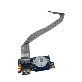 Used GENUINE DELL INSPIRON 3593 LAPTOP USD/SD BOARD WITH CABLE RTG2G 0RTG2G 0RTG2G Dell Inspiron 3593 Laptop IO Board