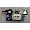 לוח io למחשב נייד כולל USB + AUX + Card Reader 5C50K28152 BY511 NS-A543 REV:1.0 Lenovo Y700-15ISK Laptop (ideapad) - Type 80NV - משומש