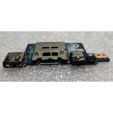 לוח io למחשב נייד כולל USB + AUX + Card Reader 5C50K28152 BY511 NS-A543 REV:1.0 Lenovo Y700-15ISK Laptop (ideapad) - Type 80NV - משומש