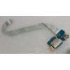Used NBX00028N00 CV REV:1.0(A00) Dell Inspiron 3593 Laptop IO board including USB card reader and cable USB Card reader