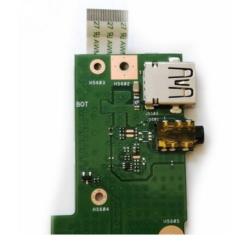 Used x453ma_IO REV. 2.0 Asus x553m Laptop USB io board Used x453ma_IO REV. 2.0 Asus x553m Laptop USB io board