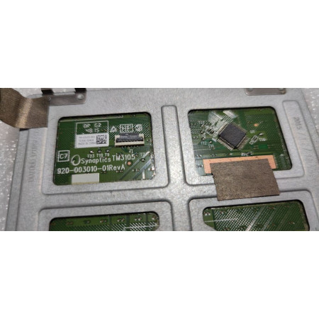 Used 920 003010 01 REV A Lenovo Y700 15ISK Laptop (ideapad) Type 80NV Laptop Touch Pad including screws colore:black original
